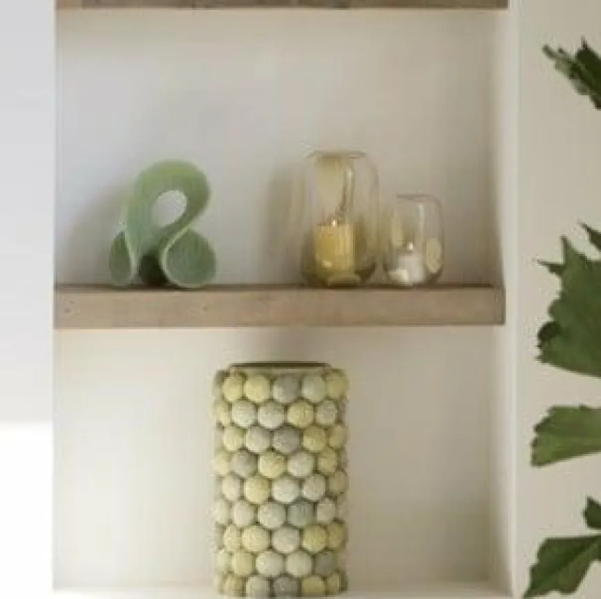 Light en Living Ornament 19,5x14,5x23 cm ZAINO groen