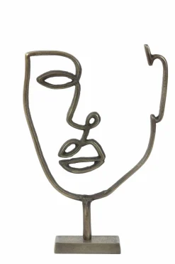 Light en Living Ornament FACE 2 antiek brons
