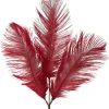 Light en Living Ornament 3 veren 30x59 cm FEATHER rood
