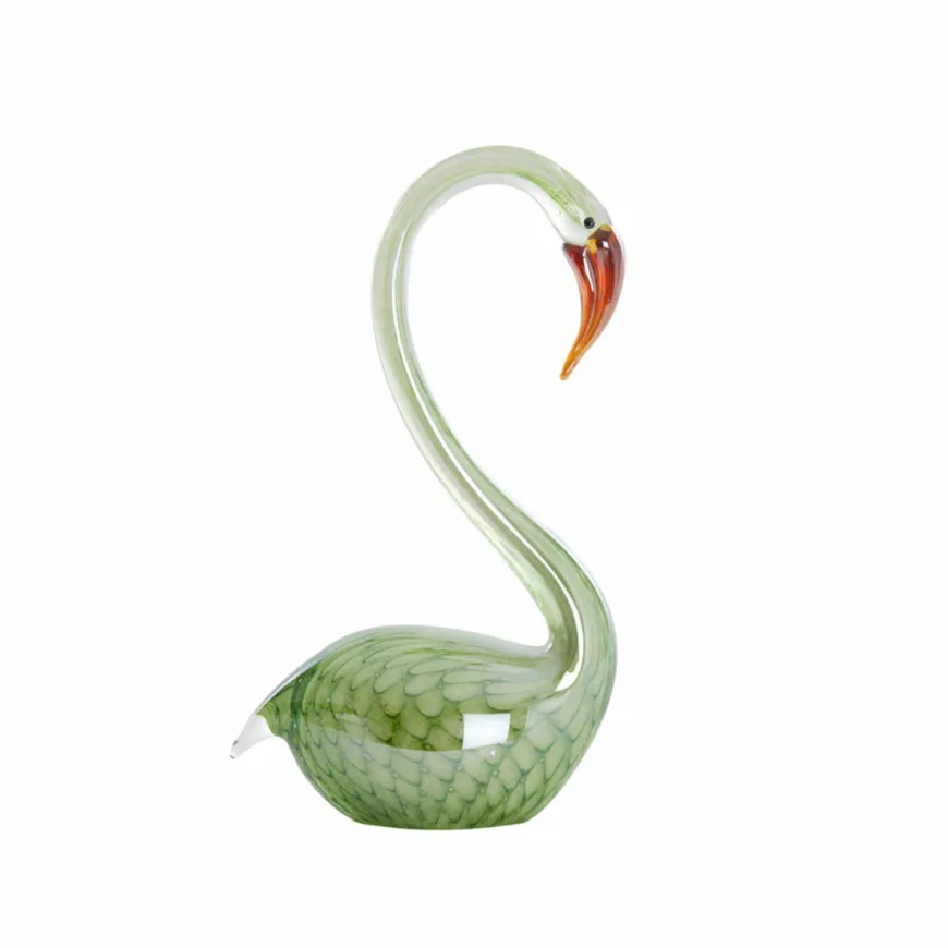 Light en Living Ornament 17x9,5x29 cm SWAN glas groen