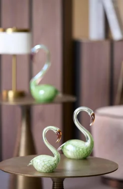 Light en Living Ornament 17x9,5x29 cm SWAN glas groen