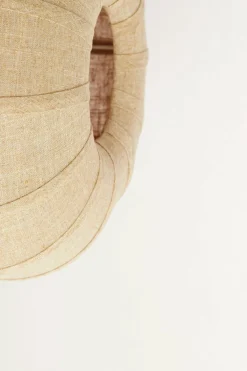 Light en Living Plafondlamp ZOSIA Ø40x21,5 cm Linnen Naturel – Light & Living