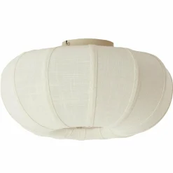 Light en Living Plafondlamp Ø40x21,5 cm ZOSIA linnen crème