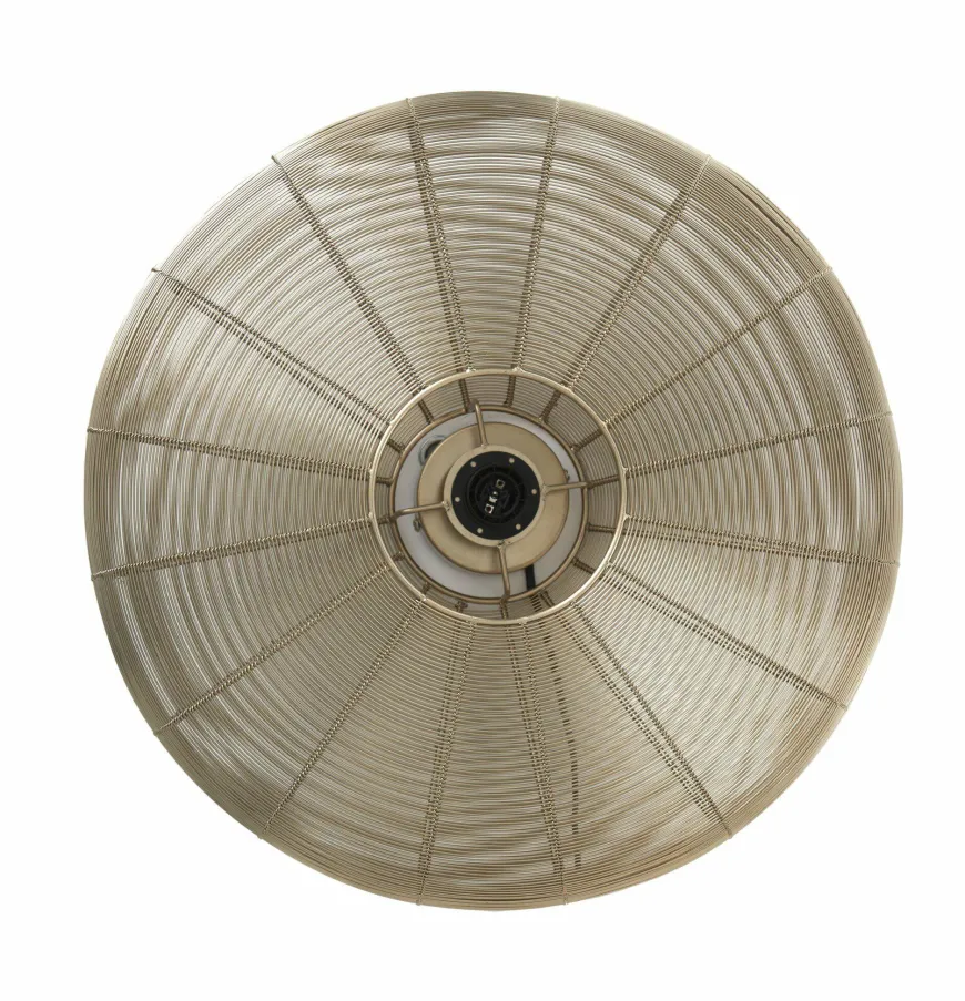 Light en Living Plafonnière Ø40x17 cm BAHOTO licht goud