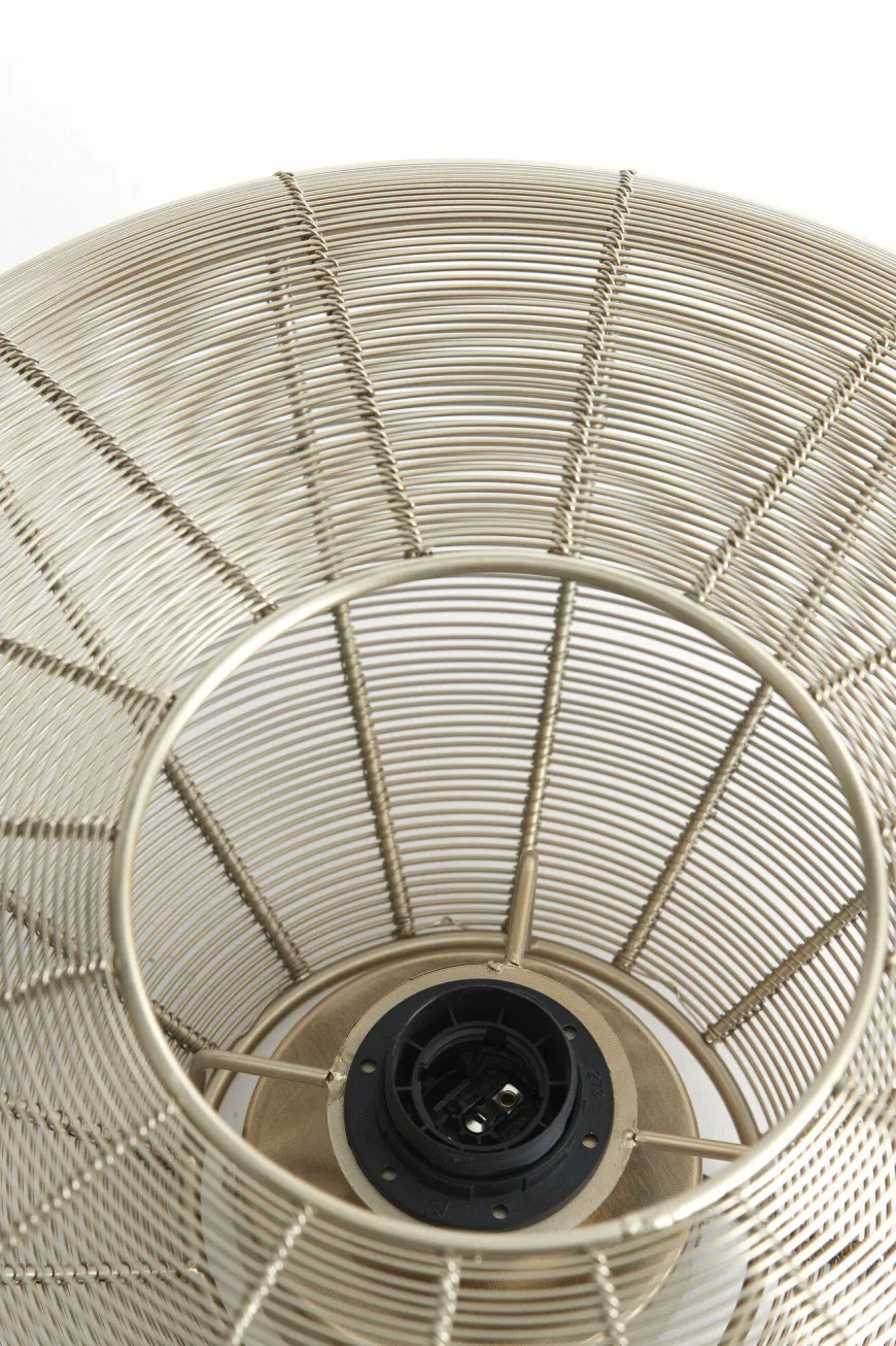 Light en Living Plafonnière Ø40x17 cm BAHOTO licht goud