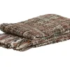 Light en Living Plaid 150x125 cm SELVIK bordeaux rood