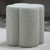 Light en Living Poef 38x38x45 cm NALANI mint groen