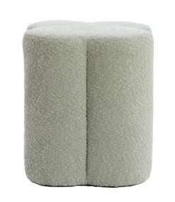 Light en Living Poef 38x38x45 cm NALANI mint groen
