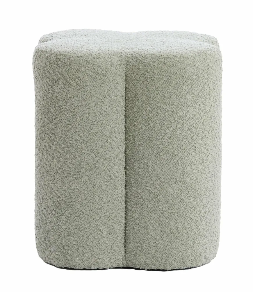 Light en Living Poef 38x38x45 cm NALANI mint groen