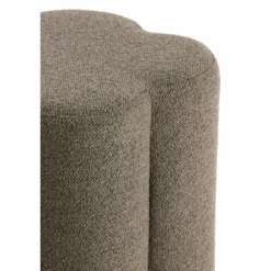 Light en Living Poef 38x38x45 cm NALANI donker bruin