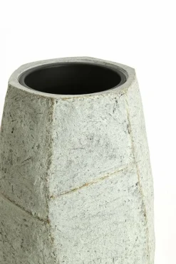 Light en Living Pot deco 50x47x105 cm AGELO blauw grijs