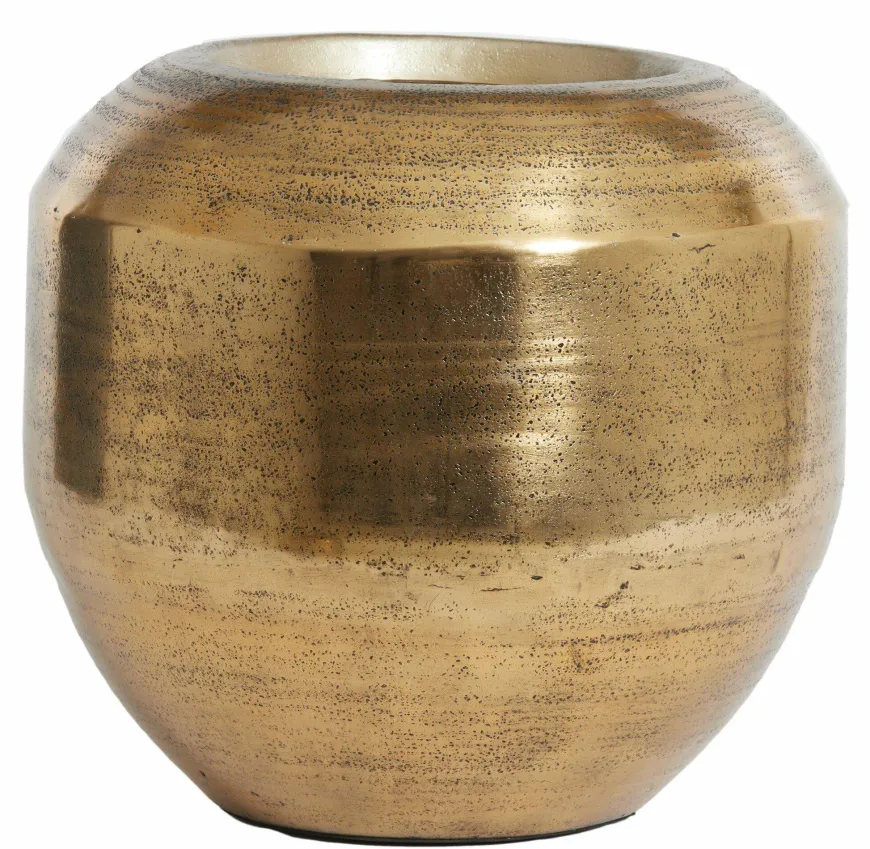 Light en Living Pot deco Ø40x37 cm LOUIE antiek goud