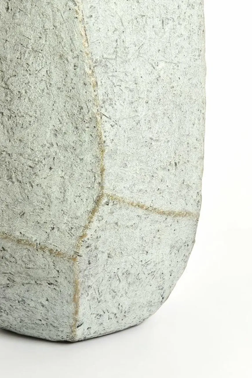 Light en Living Pot deco 50x47x88 cm AGELO blauw grijs