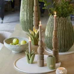 Light en Living Schaal Ø40x1,5 cm MAES crème