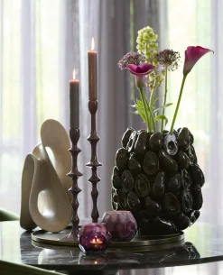 Light en Living Schaal Ø40x1,5 cm MAES antiek brons