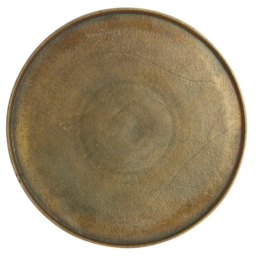 Light en Living Schaal Ø50x1,5 cm MAES antiek brons