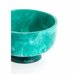 Light en Living Schaal Ø28x17 cm LEWOTOBI petrol+emerald
