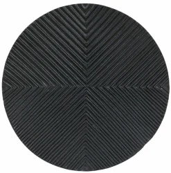 Light en Living Schaal Ø43,5x6 cm MATANCITA mat zwart