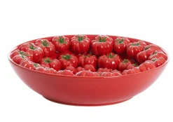Light en Living Schaal Ø43x12 cm TAMINA keramiek rood