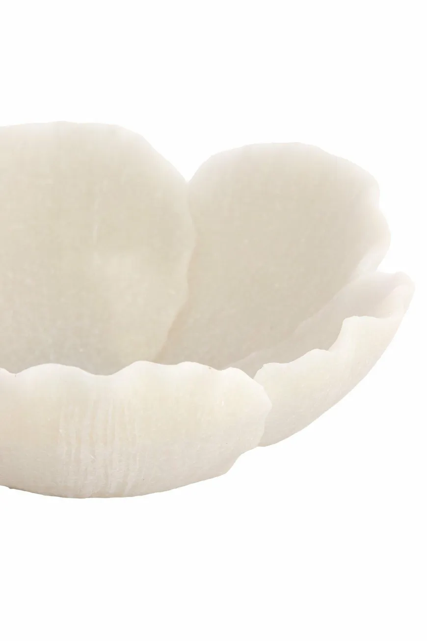 Light en Living Schaal 25,5x24x9,5 cm FRESIA crème