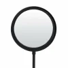 Light en Living Spiegel rond 20x10x35 cm LURI mat zwart