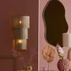 Light en Living Spiegel 59x1,5x120,5 cm AZULA bruin glas+brons