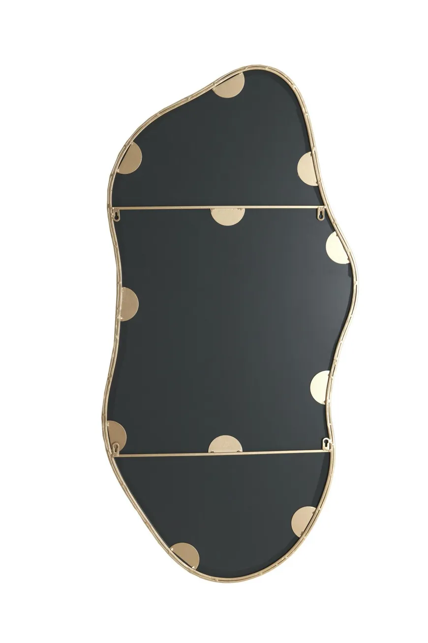 Light en Living Spiegel 59x1,5x120,5 cm AZULA bruin glas+brons