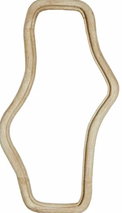 Light en Living Spiegel 44x4x80 cm CELANO hout mat naturel