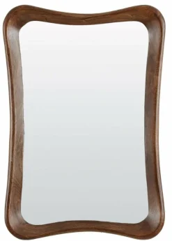 Light en Living Spiegel 68x6x100 cm ALAMOS hout roodbruin