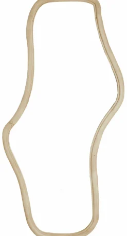 Light en Living Spiegel 80x5x161 cm CELANO hout mat naturel