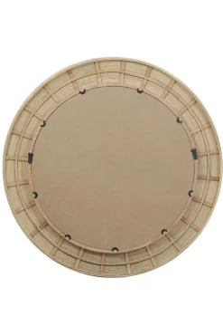 Light en Living Spiegel Ø109,5x4,5 cm PIEDRE rotan naturel