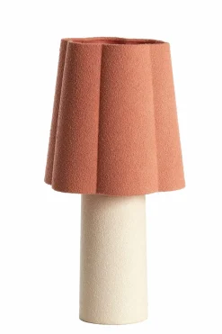 Light en Living Tafellamp Ø25X50 Cm Musaby wit+roze