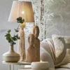 Light en Living Tafellamp Ø31x70 cm ESPINO crème+naturel