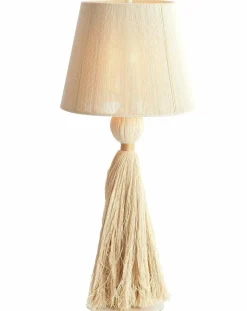 Light en Living Tafellamp Ø31x70 cm ESPINO crème+naturel