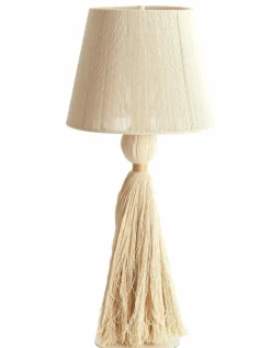 Light en Living Tafellamp Ø31x70 cm ESPINO crème+naturel