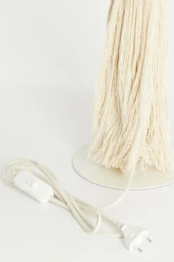 Light en Living Tafellamp Ø31x70 cm ESPINO crème+naturel