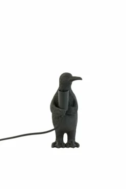 Light en Living Tafellamp E14 pinguïn mat zwart - Diverse afmetingen