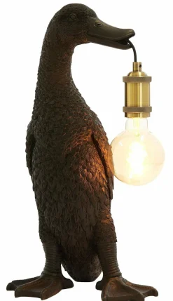Light en Living Tafellamp 23,5x23x48,5 cm DUCK zwart
