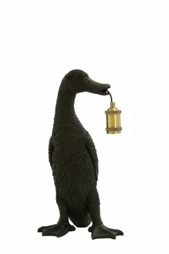 Light en Living Tafellamp 23,5x23x48,5 cm DUCK zwart