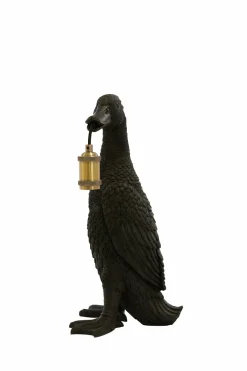 Light en Living Tafellamp 23,5x23x48,5 cm DUCK zwart