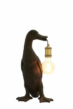 Light en Living Tafellamp 23,5x23x48,5 cm DUCK zwart