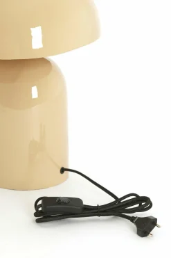 Light en Living Tafellamp 34x21x30 cm TODD glanzend zand