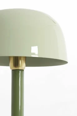 Light en Living Tafellamp Ø25x37 cm MARIVET olijf groen+licht groen