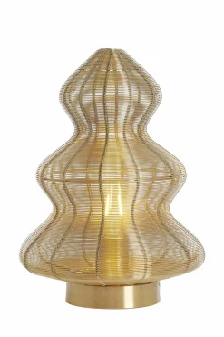 Light en Living Tafellamp Ø25x34 cm CHRISTMAS TREE brons
