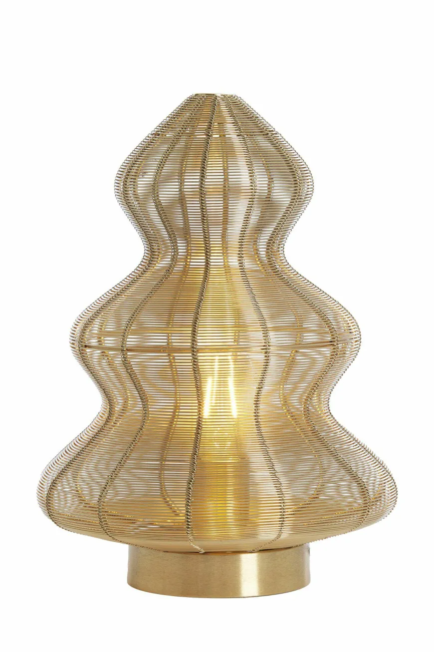 Light en Living Tafellamp Ø25x34 cm CHRISTMAS TREE brons