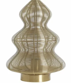 Light en Living Tafellamp Ø25x34 cm CHRISTMAS TREE brons