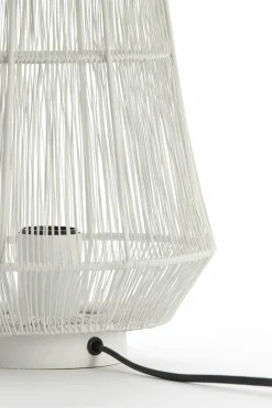 Light en Living Tafellamp Ø24x33 cm BANJAR crème