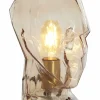 Light en Living Tafellamp Ø19x25 cm HEAD glas bruin man