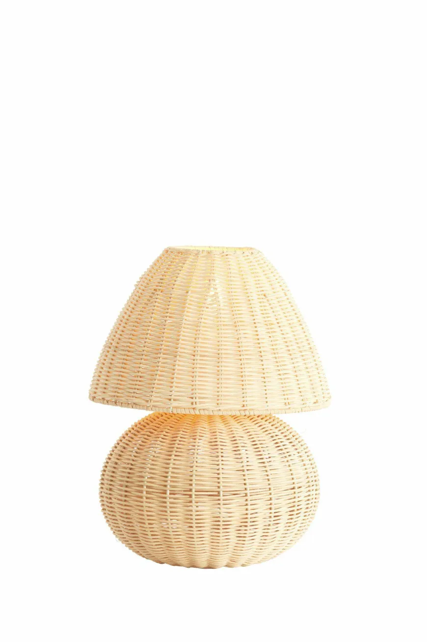 Light en Living Tafellamp Ø27,5x35 cm MAVON rattan naturel