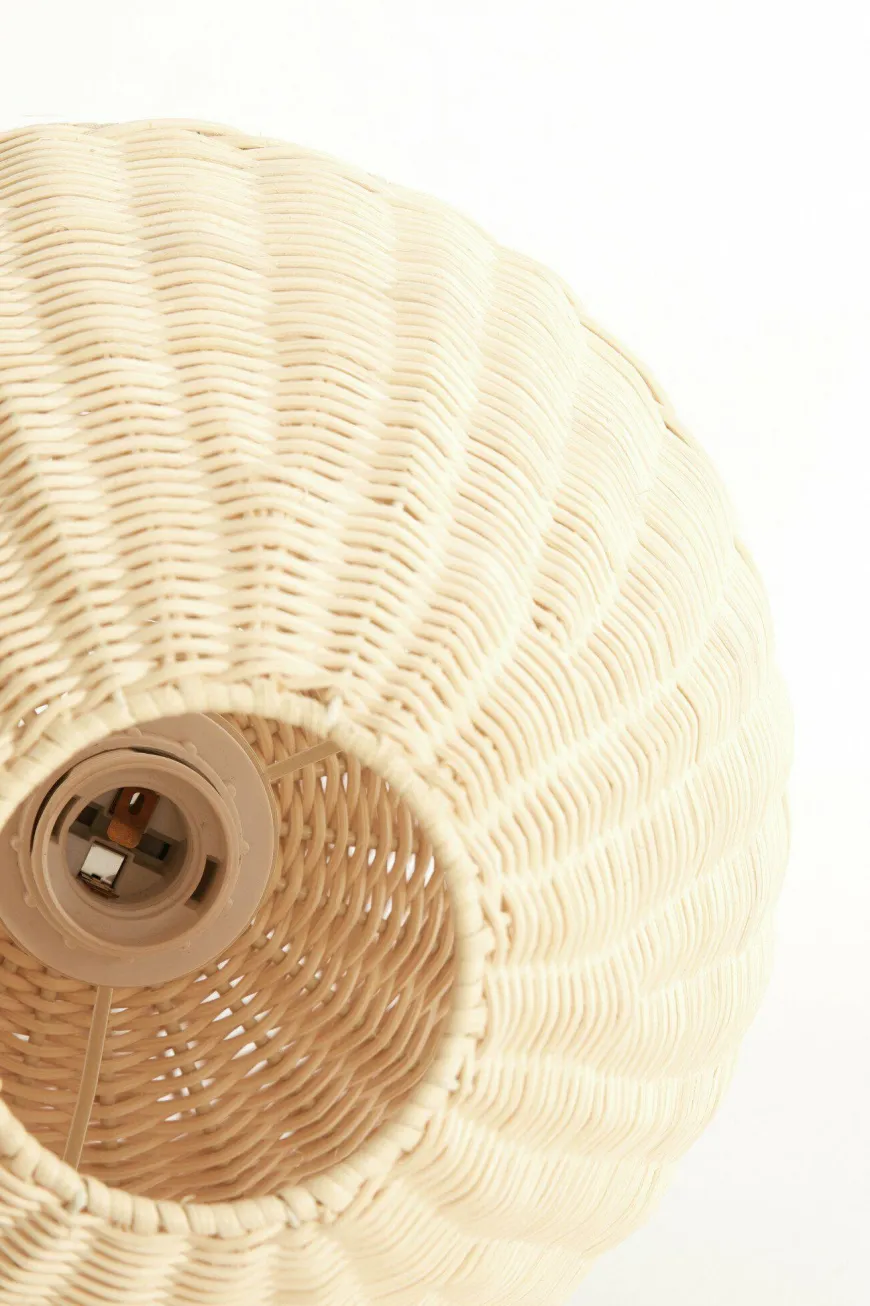 Light en Living Tafellamp Ø27,5x35 cm MAVON rattan naturel